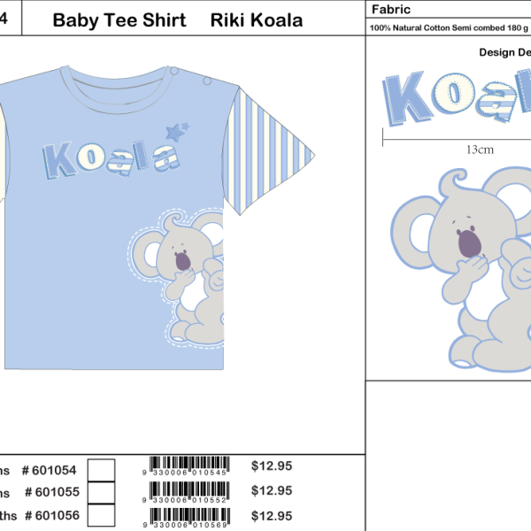 Baby-Baby-Tee-Riki-Koala-Sell-Sheet-RETAIL