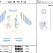 Baby-Jump-Suit-Riki-Koala-Sell-Sheet-RETAIL-