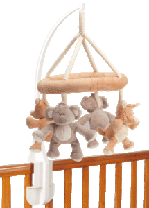 Kiki Koala Crib Wind up Musical Mobile